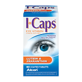 Alcon&nbsp;I-Caps Eye Vitamin & Mineral Supplement&nbsp;W/Lutein & Zeaxanthin Tablets Full-Size Picture